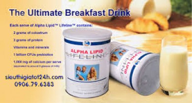 Alpha Lipid LifeLine bổ sung sữa non New Zealand có hỗ trợ được bệnh ung thư?