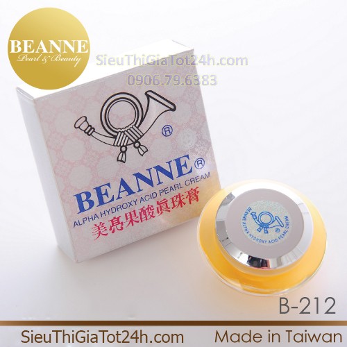 Kem dưỡng da trị nám Beanne chống lão hóa : Beanne Alpha Hydroxy Acid Pearl Cream