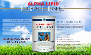 Sữa non alpha lipid lifeline NewZealand chính hãng 100% giá rẻ nhất bán ở đâu?