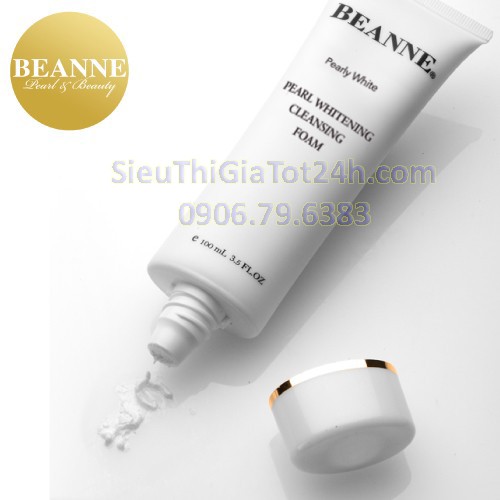 Sữa rửa mặt ngọc trai Beanne - Beanne Extra Pearl Cream Whitening Cleansing Foam