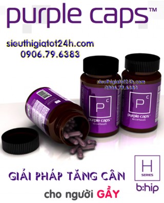 Thực phẩm chức năng Purple Caps Bhip giúp tăng cân hiệu quả giá tốt nhất thị trường